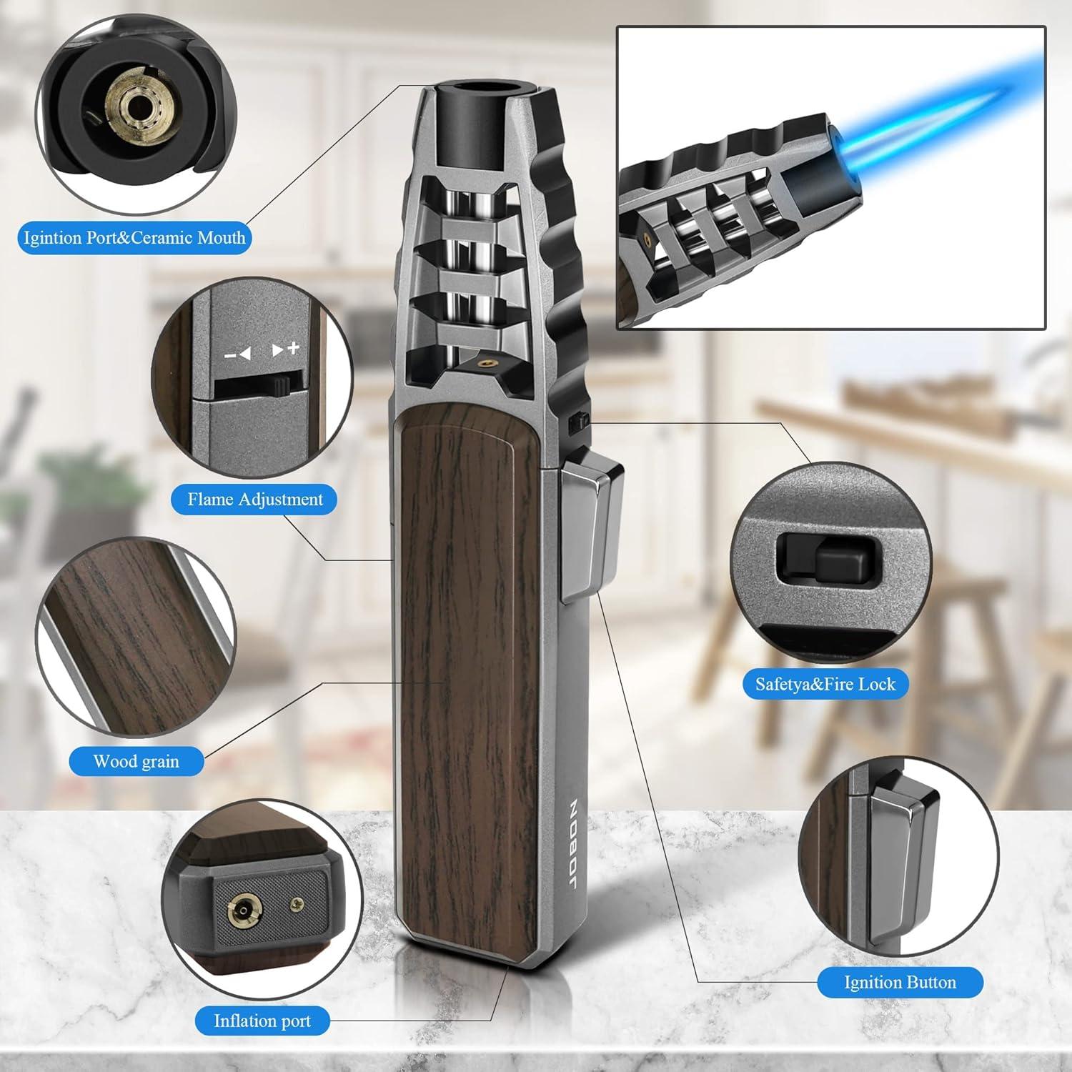 Encendedor Butano Samniu FireSaber Llama Ajustable 19.81 cm