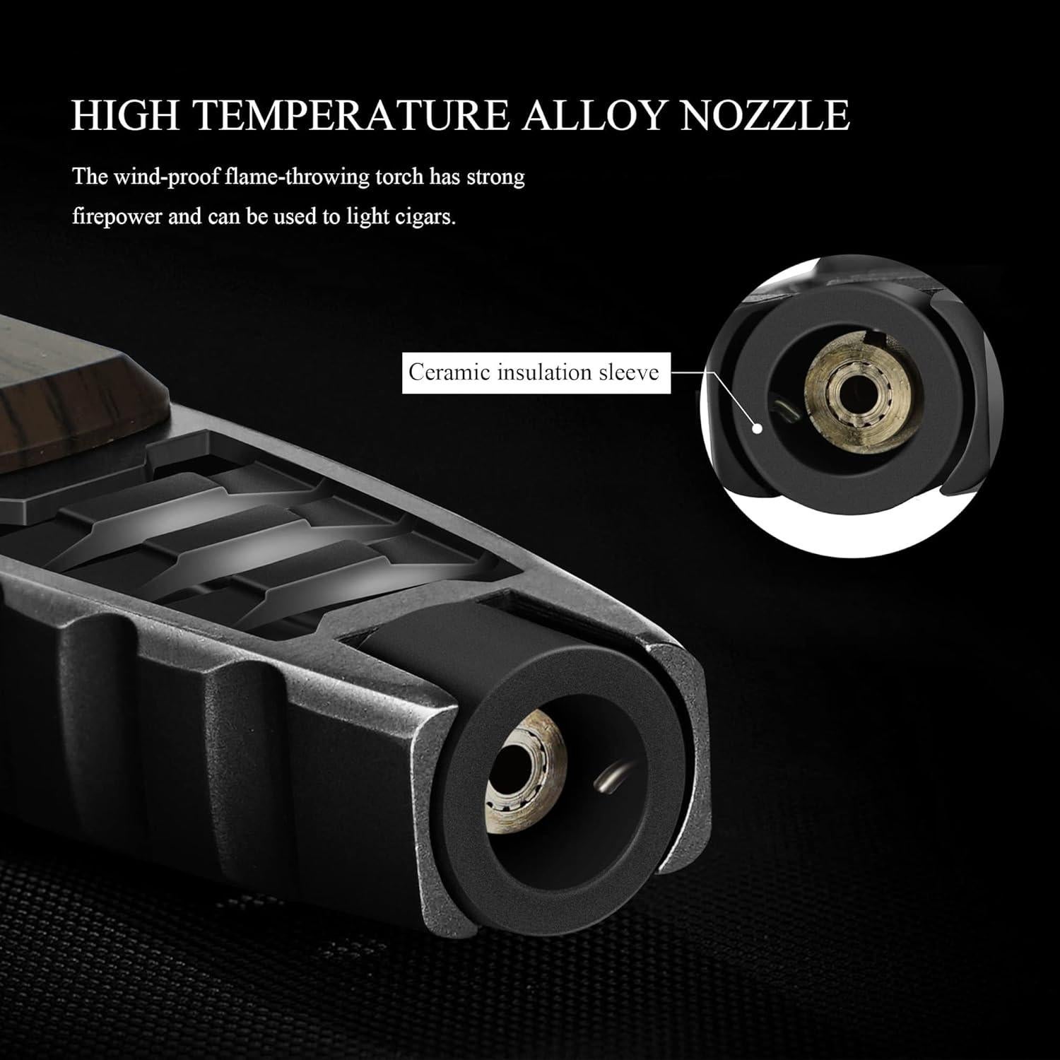 Encendedor Butano Samniu FireSaber Llama Ajustable 19.81 cm