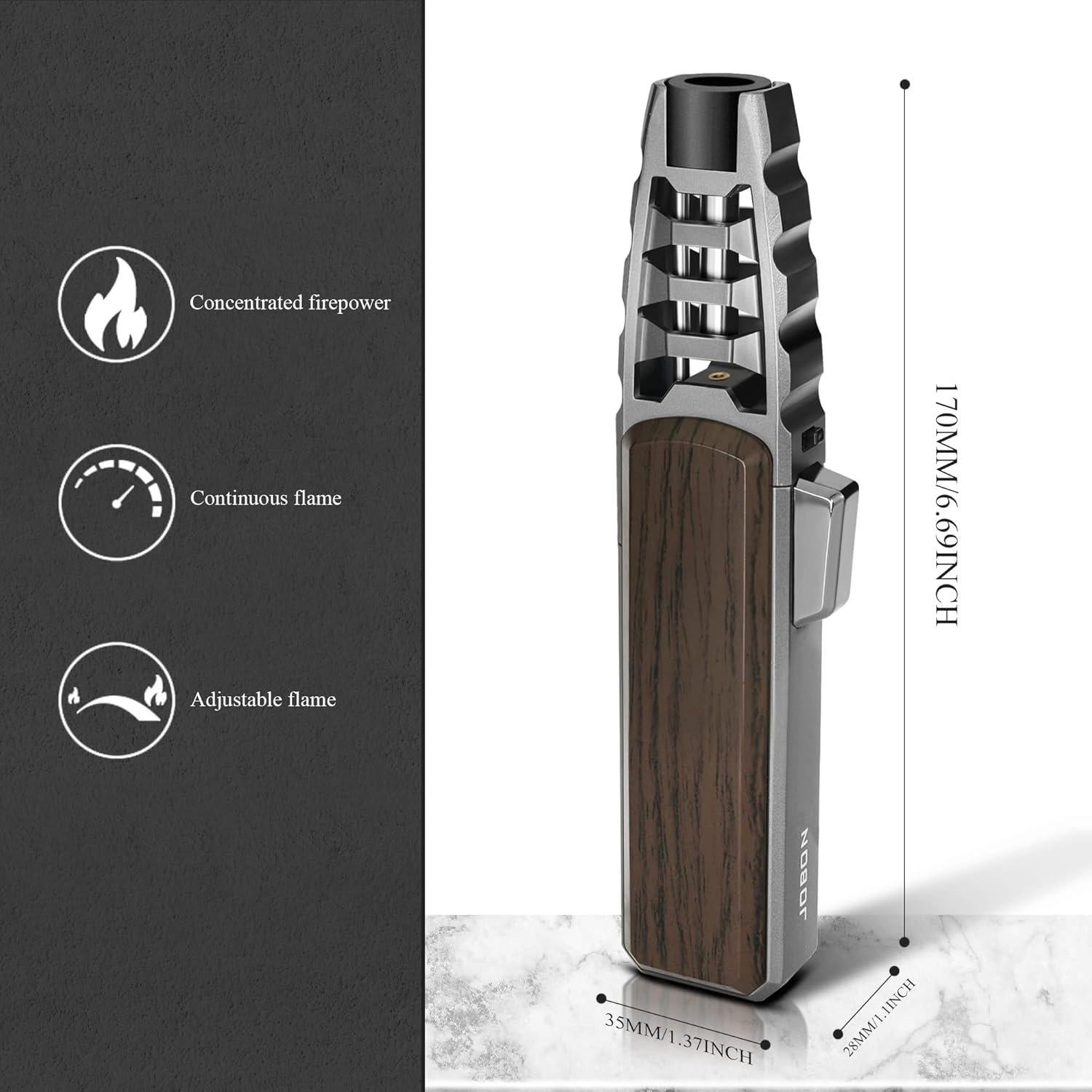 Encendedor Butano Samniu FireSaber Llama Ajustable 19.81 cm