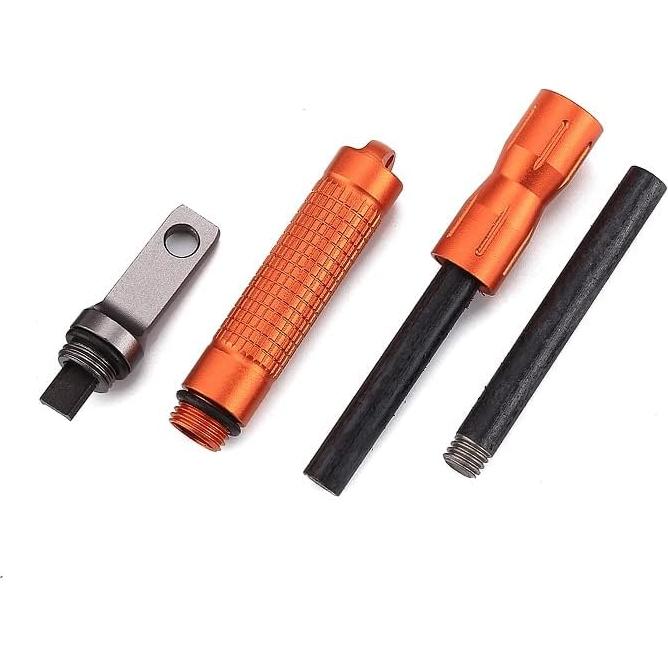 Encendedor Compacto DOSMAMZ con Ferrocerio y Raspador