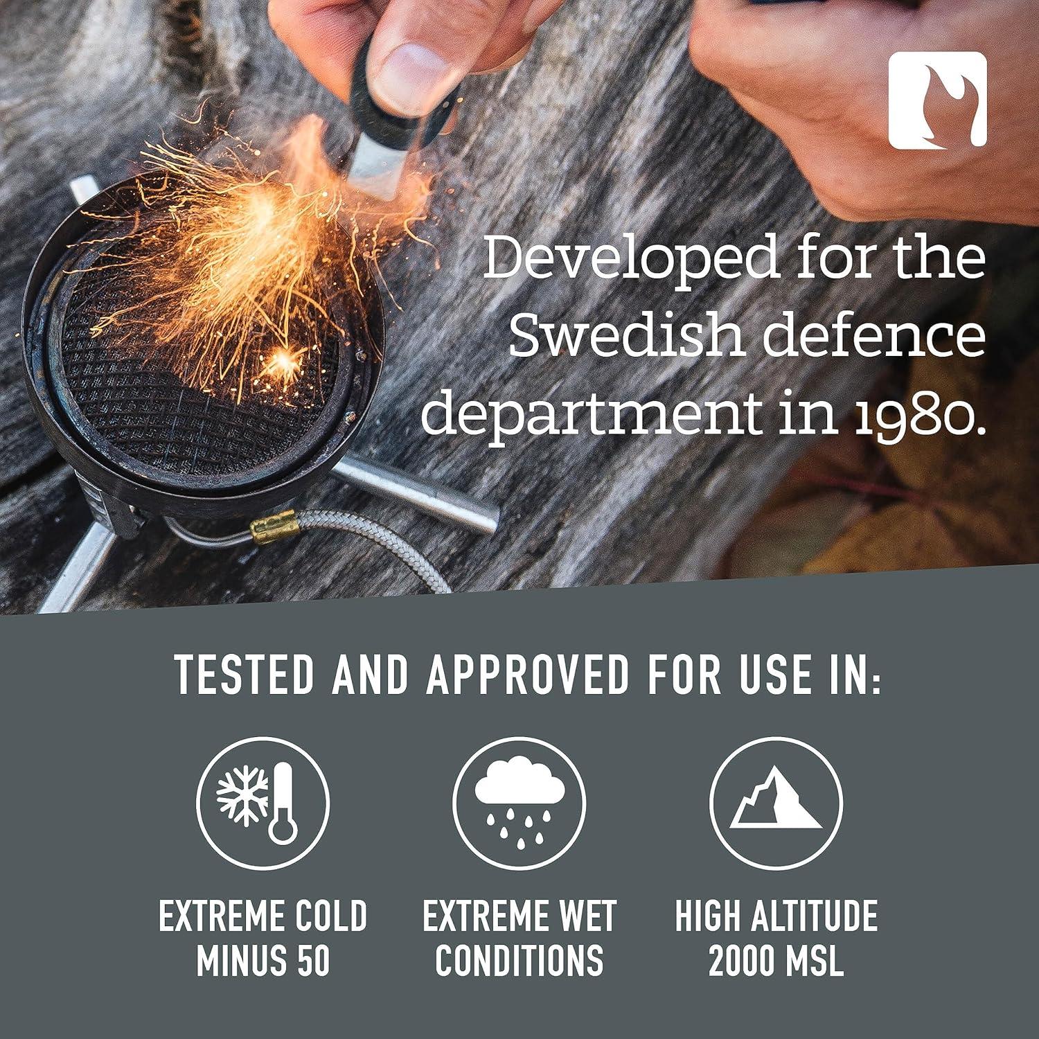 Encendedor de fuego Light My Fire FireSteel Army - 12,000 golpes