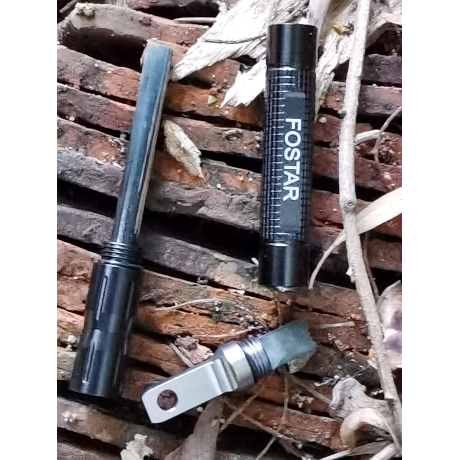 Varillas de Fuego FOSTAR 2PCS Ferrocerio Reemplazable 0.64x5.08cm