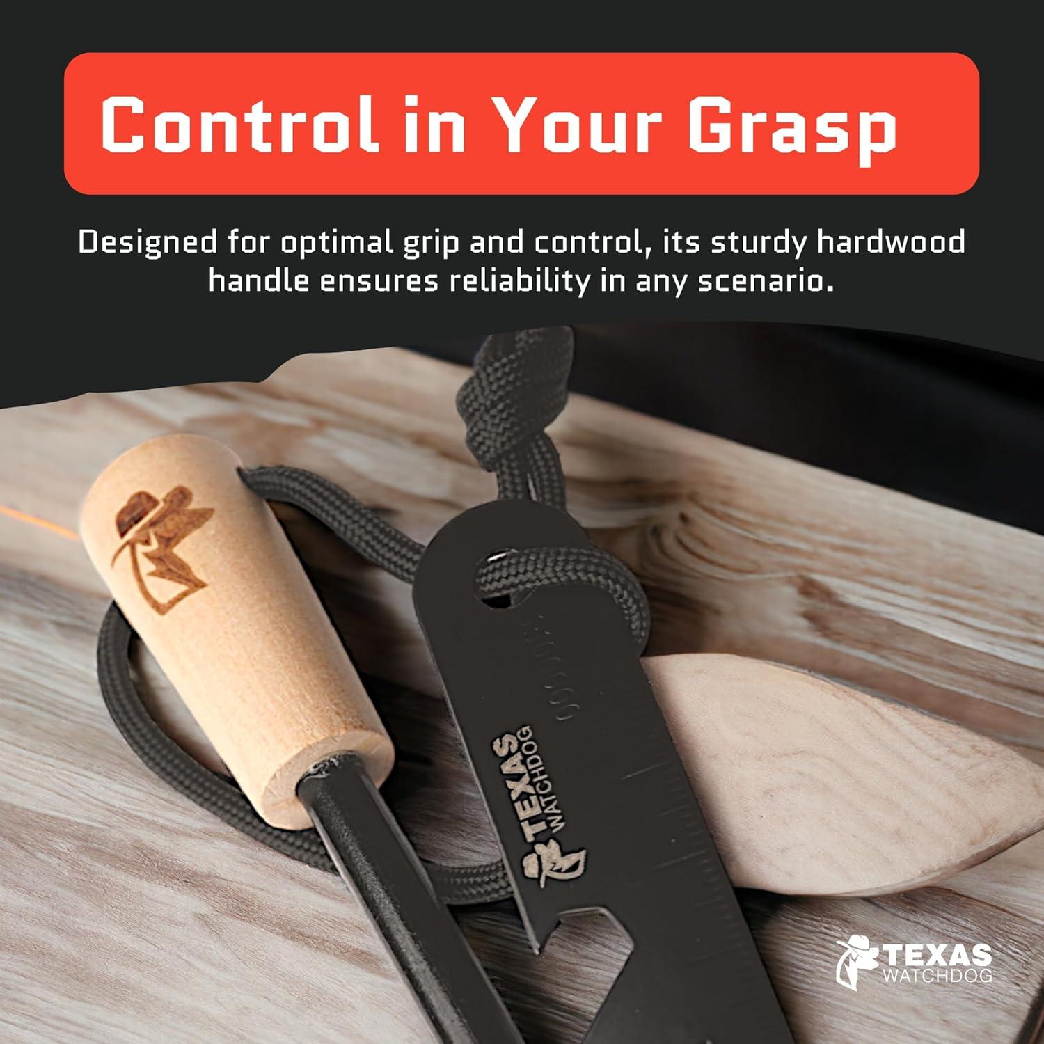 Kit Encendedor de Fuego Texas Watch Dog - Ferrocerio y Acero