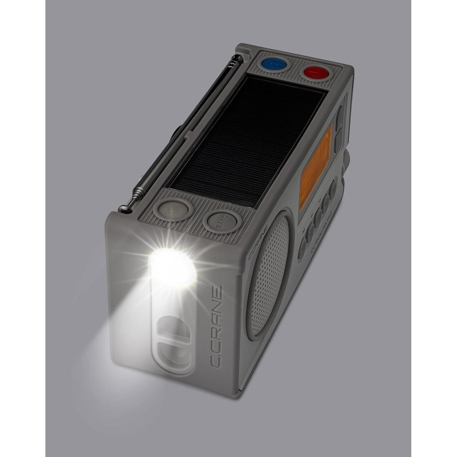 Radio de Emergencia C. Crane CCRadio Solar Bluetooth NOAA