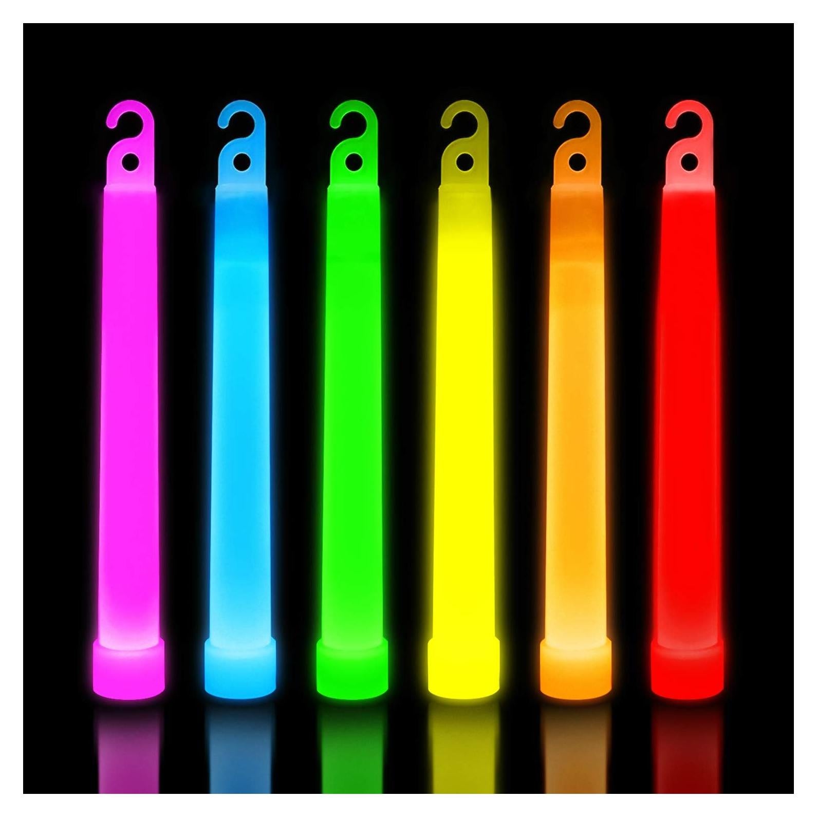 30 Palos de Luz Brillantes Glow Mind - Multicolor 12 Horas