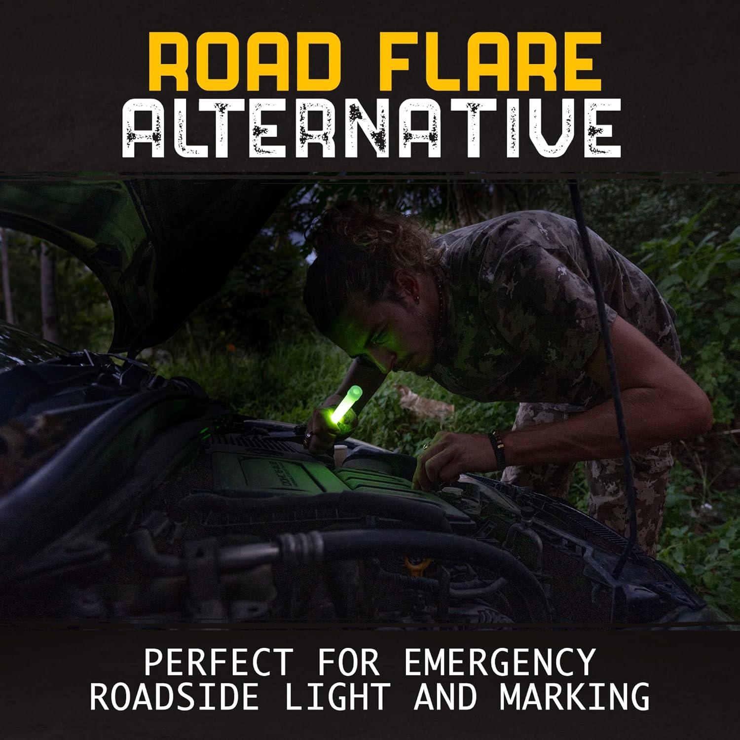 30 Palos de Luz Brillantes Glow Mind - Multicolor 12 Horas