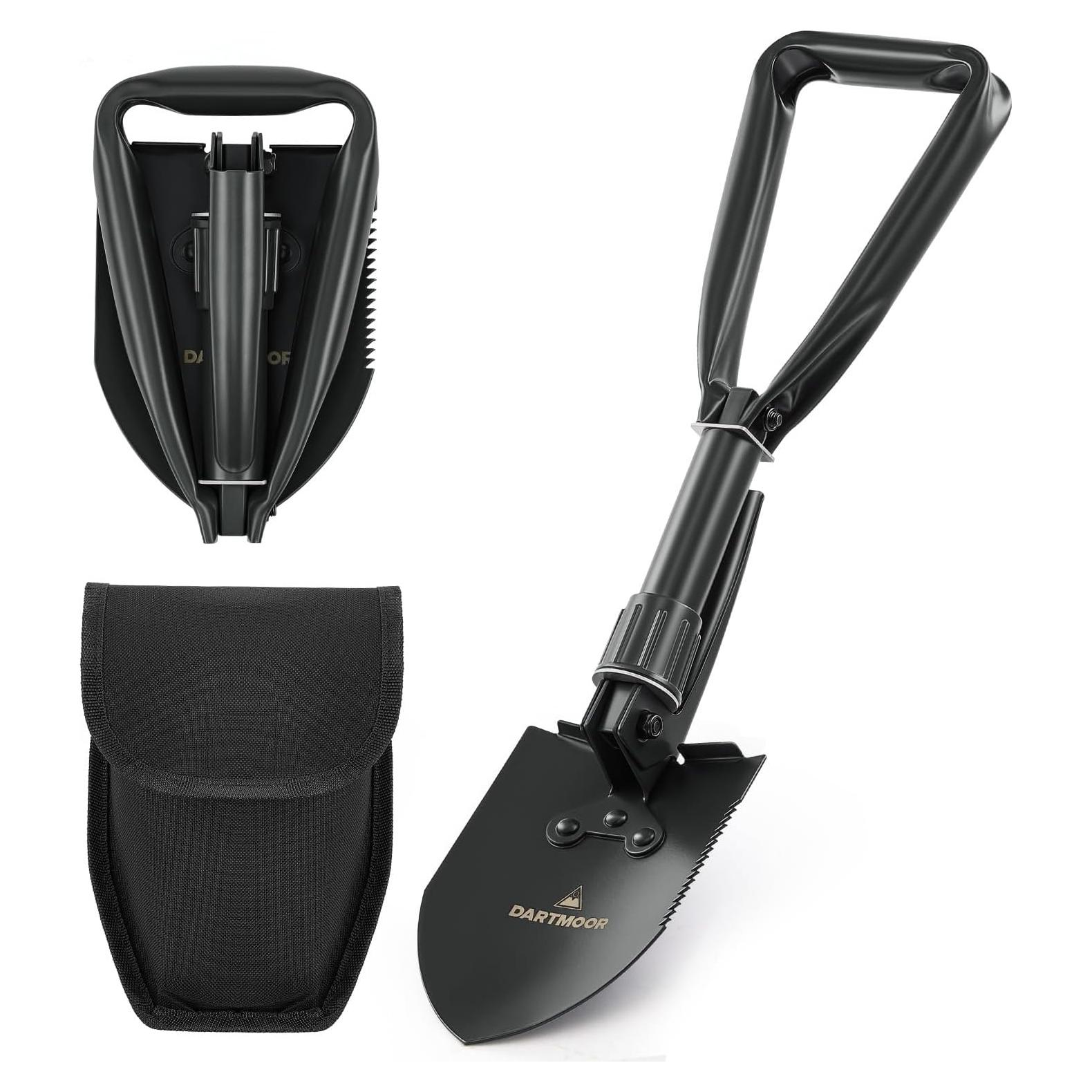 Pala Plegable DARTMOOR de Acero Carbono 0.67 kg Compacta