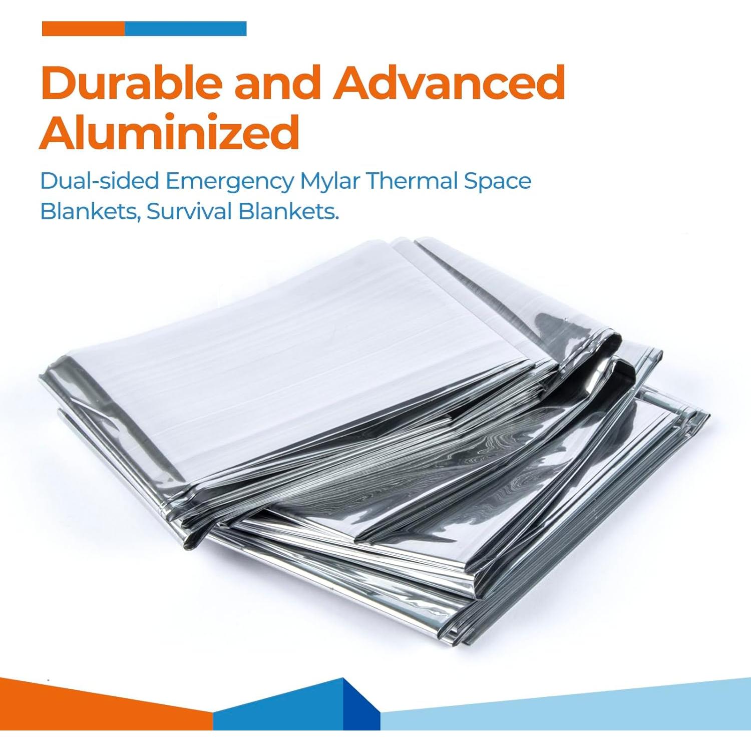 Mantitas Térmicas Mylar K Kingstar 4 Paquetes 213x132 cm