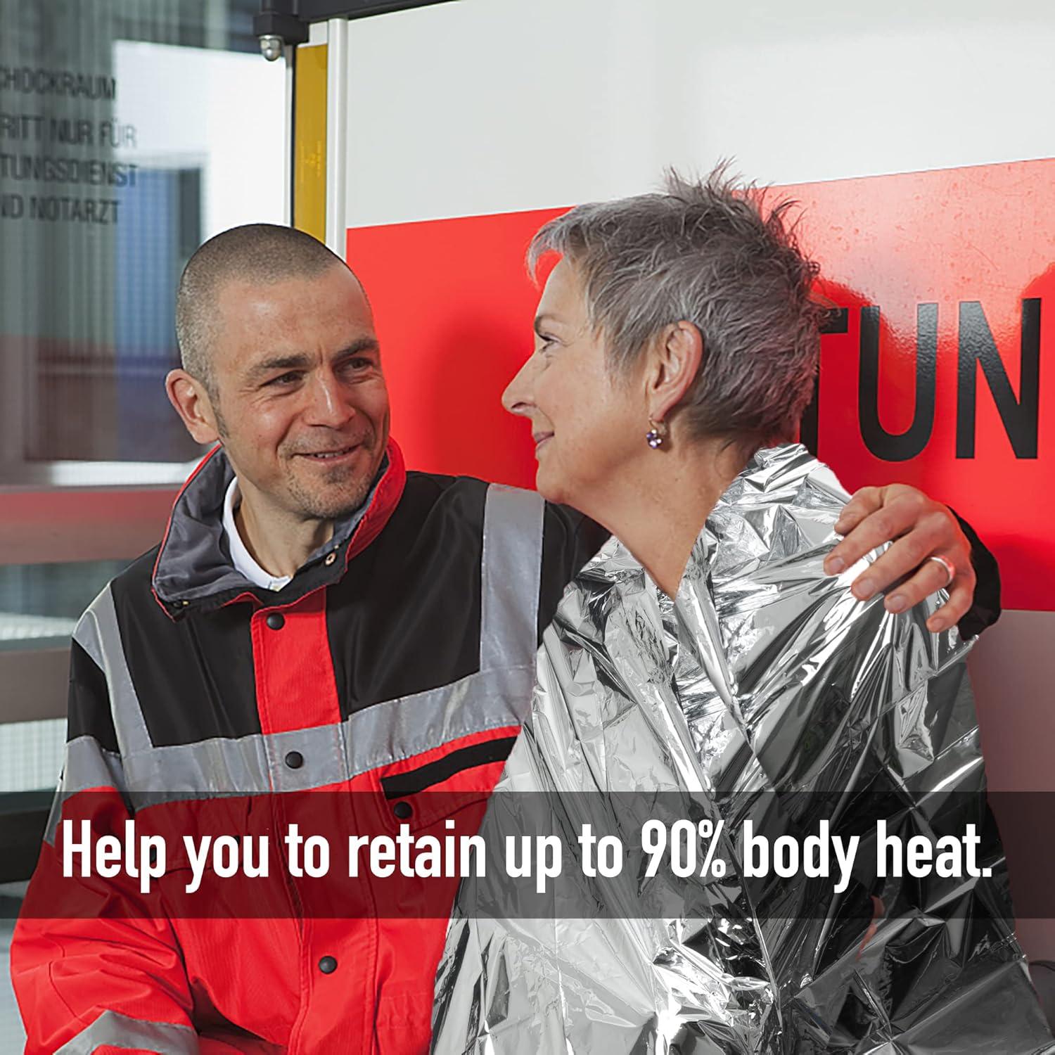 Manta de Emergencia General Medi 12 Unidades Aluminio