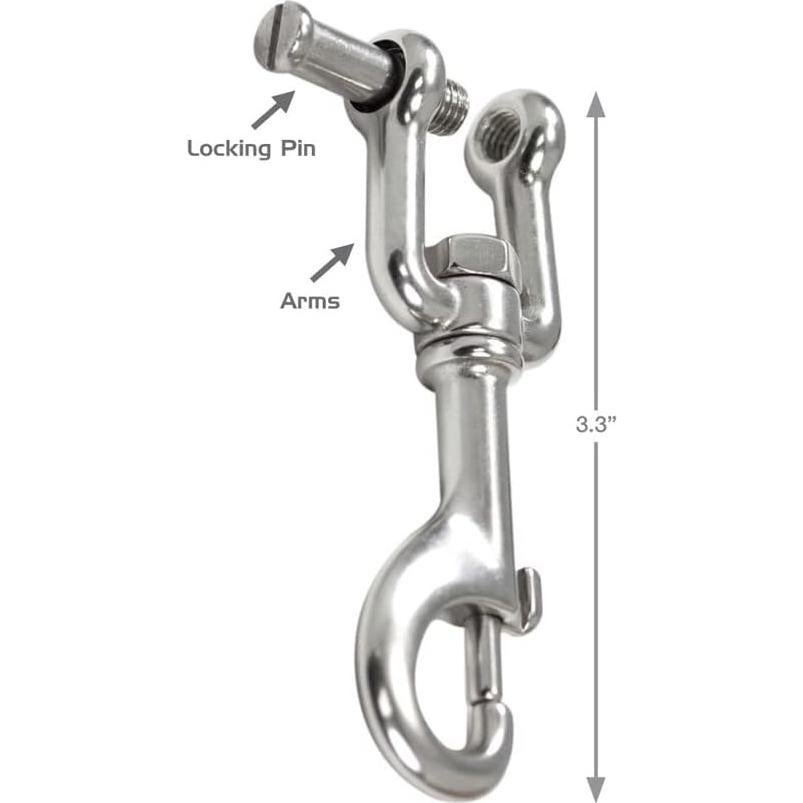 Soporte para Mangueras XS Scuba Acero Inoxidable
