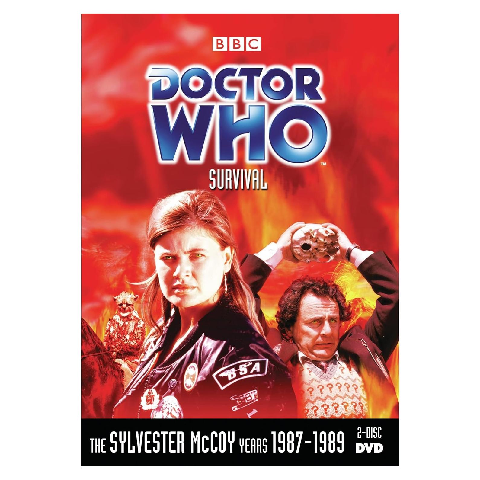 Doctor Who DVD Sylvester McCoy Supervivencia 72 min