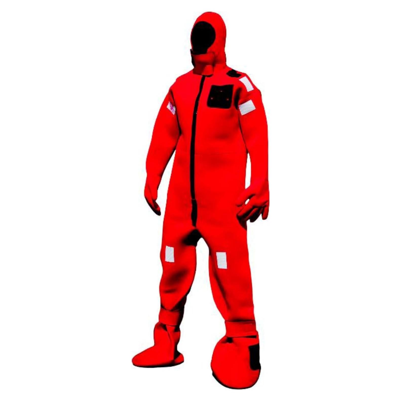 Traje de Inmersión Neopreno Mustang Adulto Oversize Rojo