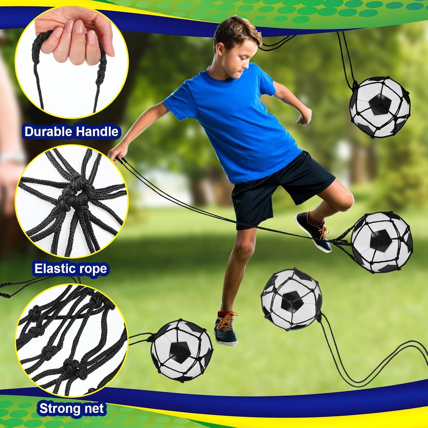 Entrenador de Tiro de Fútbol Windyun 12 Pcs - Red Bungee