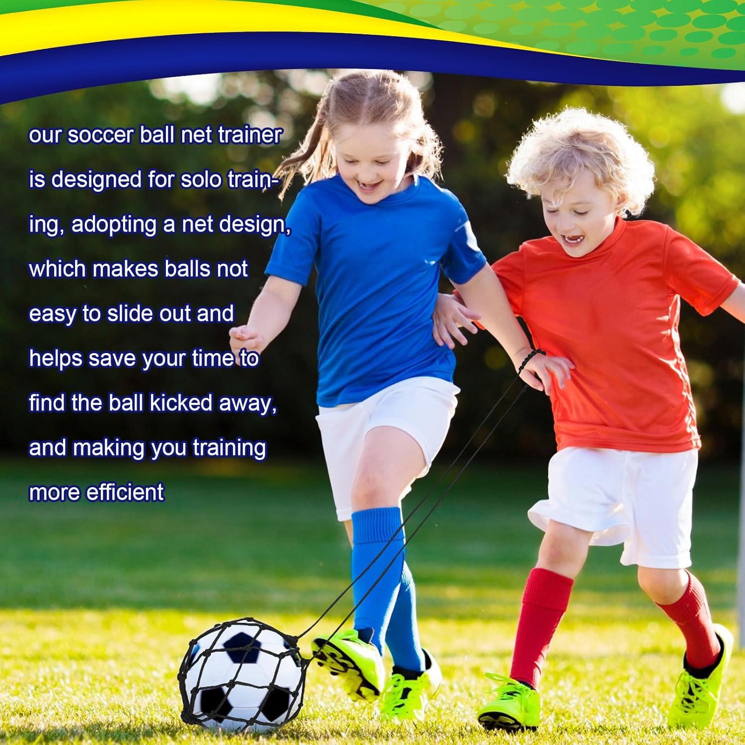 Entrenador de Tiro de Fútbol Windyun 12 Pcs - Red Bungee