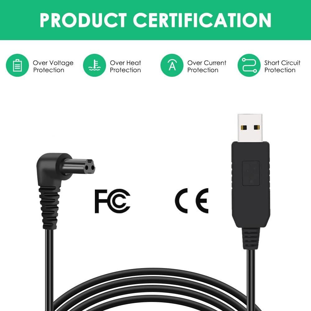 Cargador USB Mrgru 90627870-01 para Taladro Black and Decker