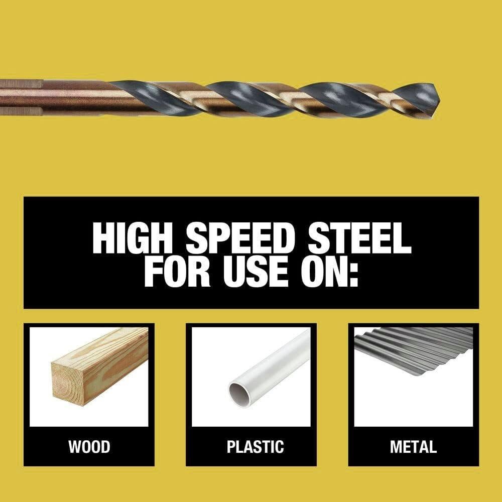 Juego de Brocas DEWALT 21 Piezas Punta Dividida 135°