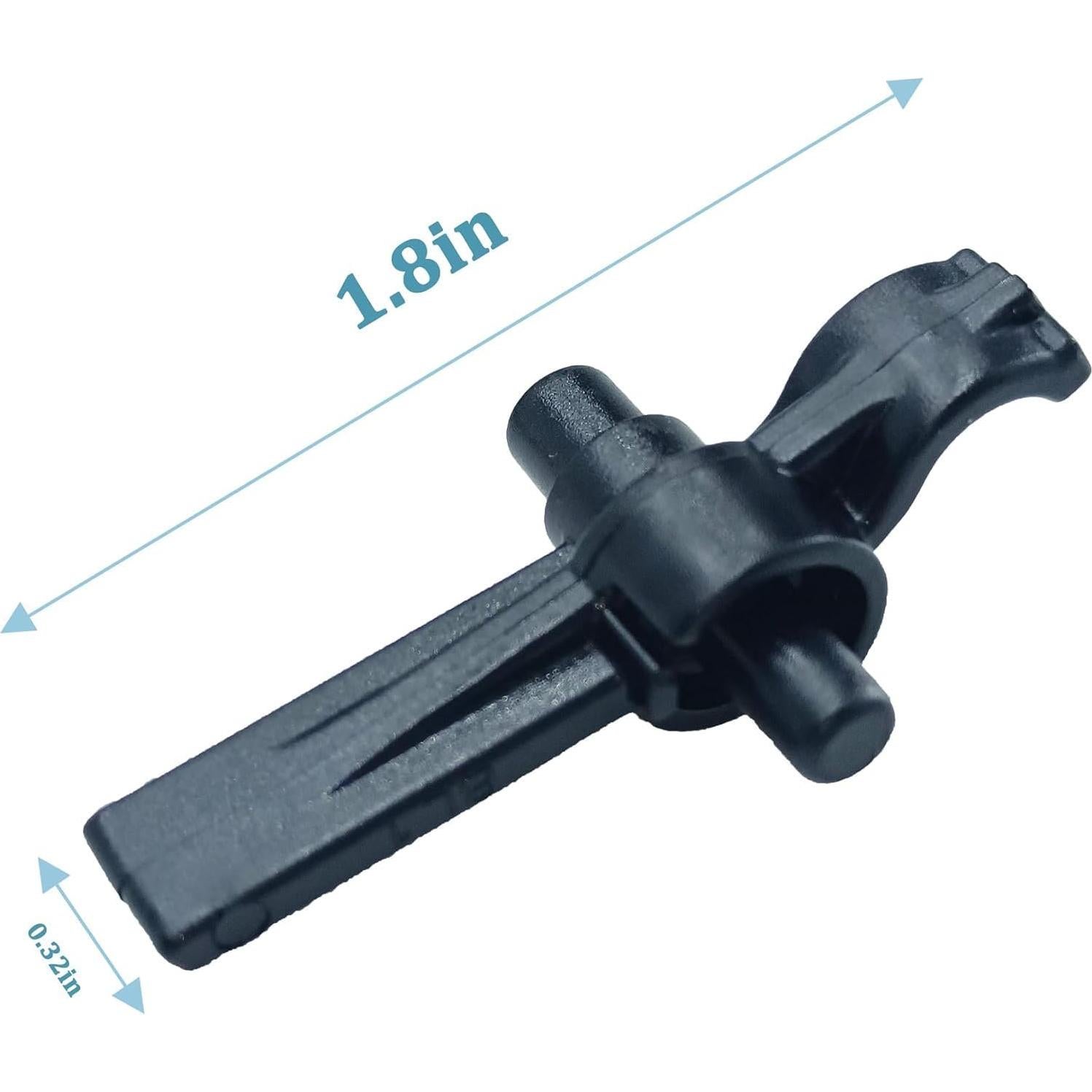Clip de Tubo para Llave de Impacto HNF 2 Pcs Compatible DeWalt