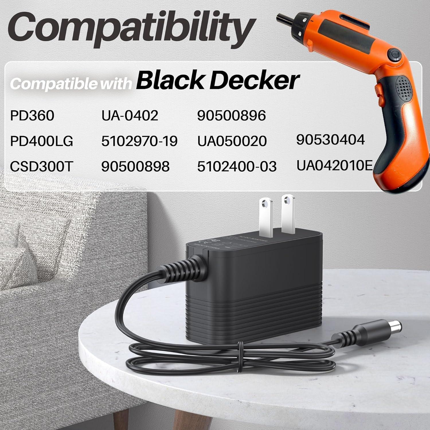 Cable de Alimentación 5V Black Decker PD360 PD400LG
