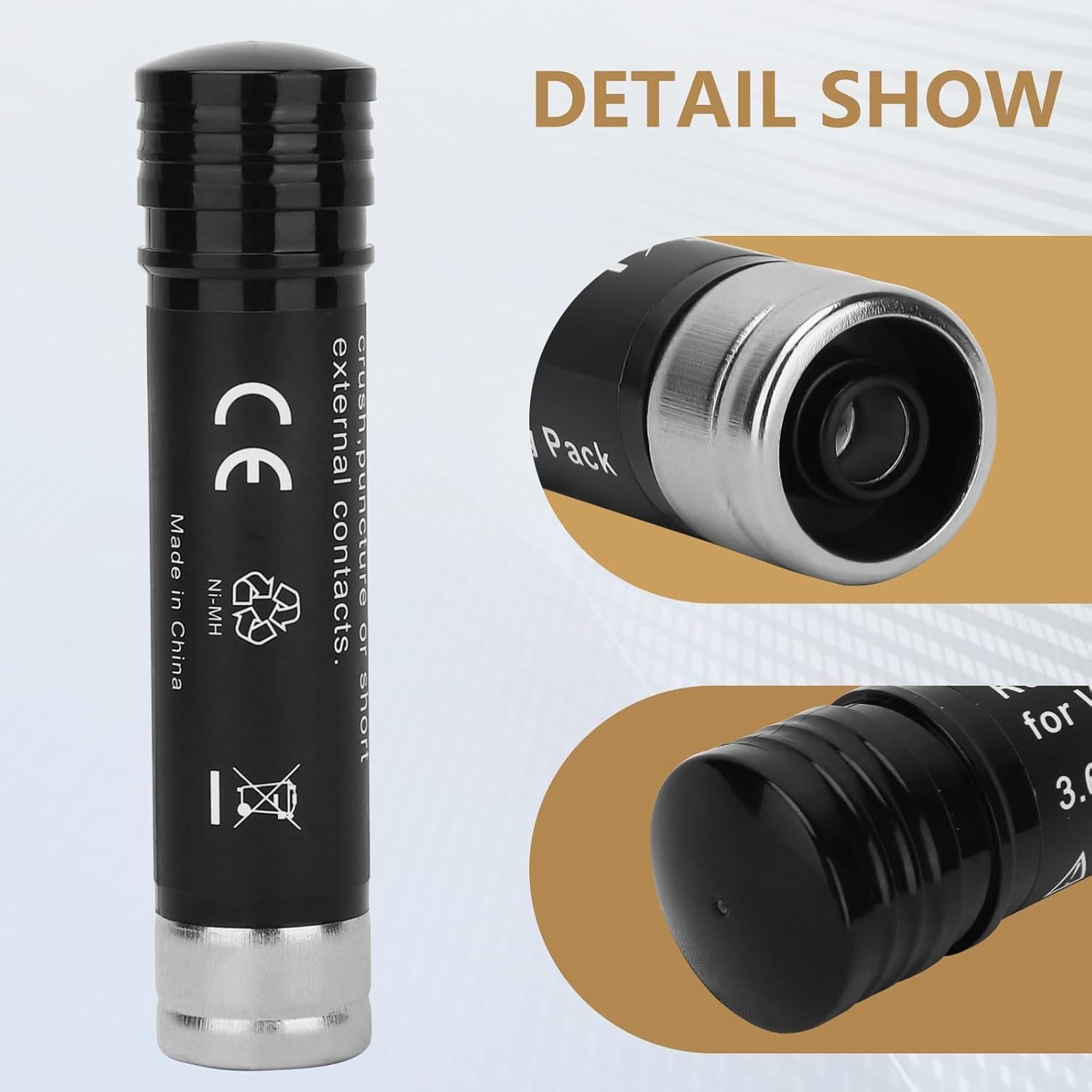 Baterías de Reemplazo Munikind 3.6V 3600mAh para Black & Decker