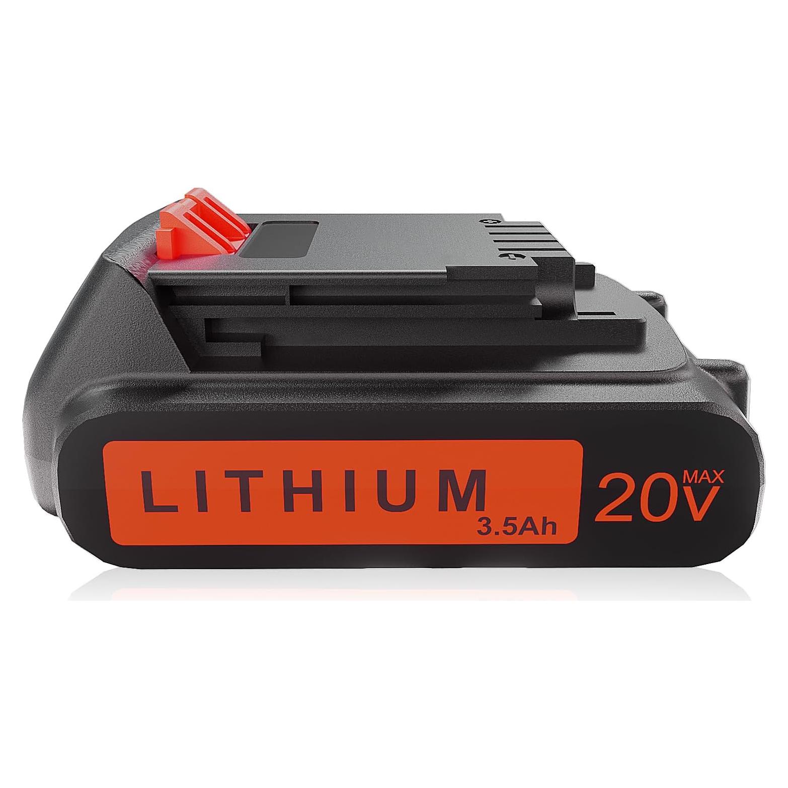 Batería de Litio 3.5Ah 20V CaliHutt Compatible Black & Decker