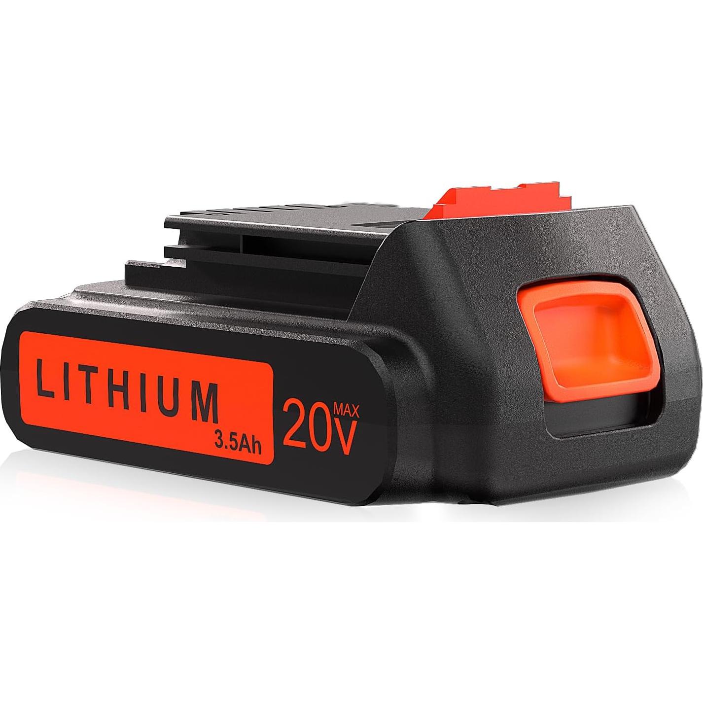 Batería de Litio 3.5Ah 20V CaliHutt Compatible Black & Decker