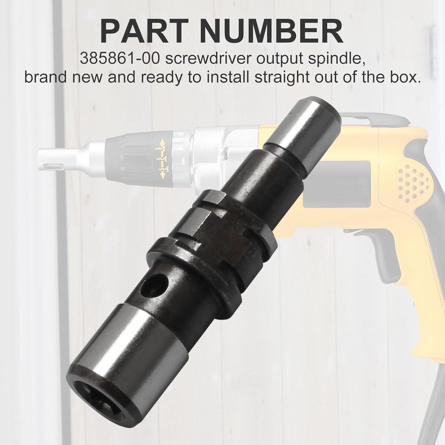 Eje de Salida de Destornillador RMSPO 385861-00 Compatible Dewalt