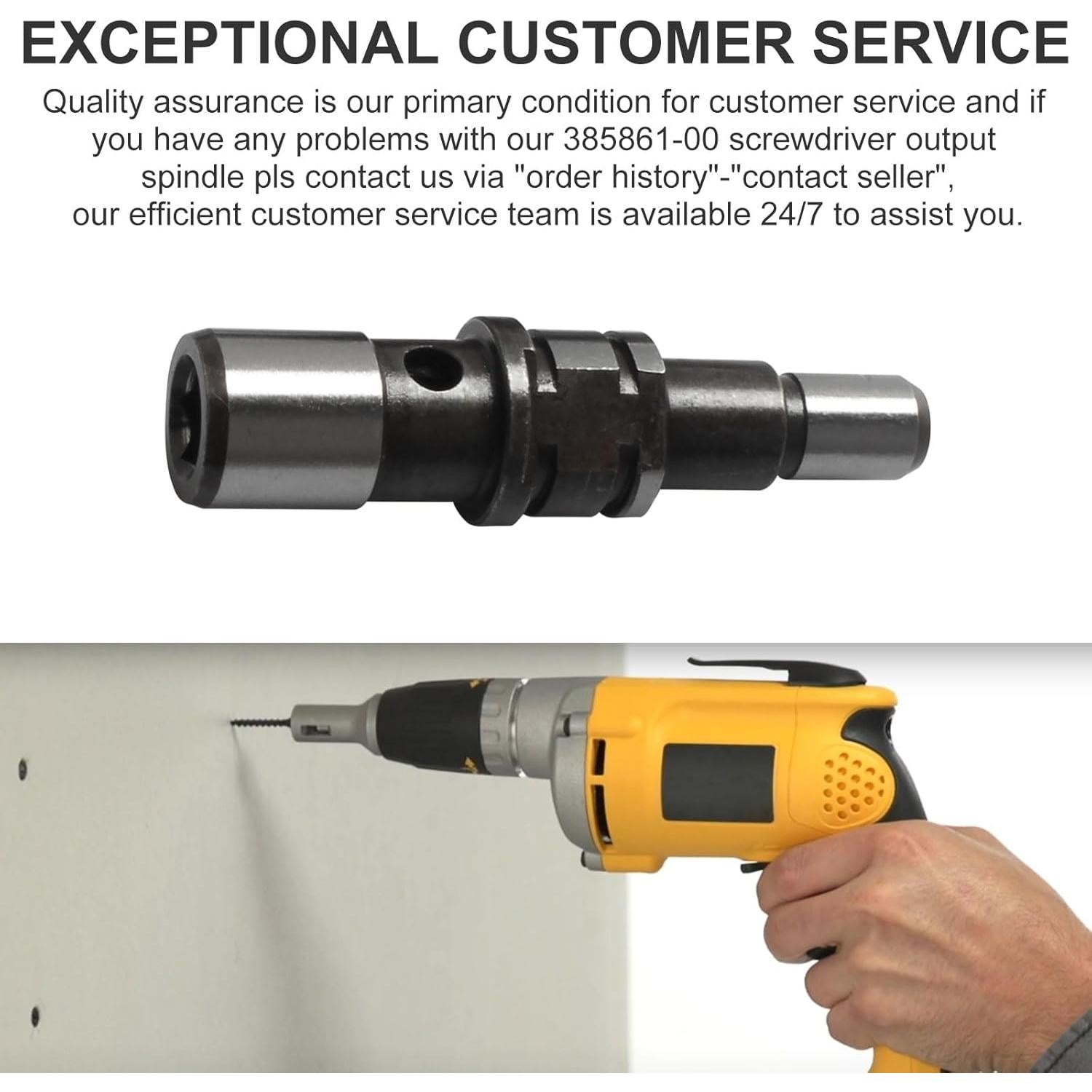 Eje de Salida de Destornillador RMSPO 385861-00 Compatible Dewalt