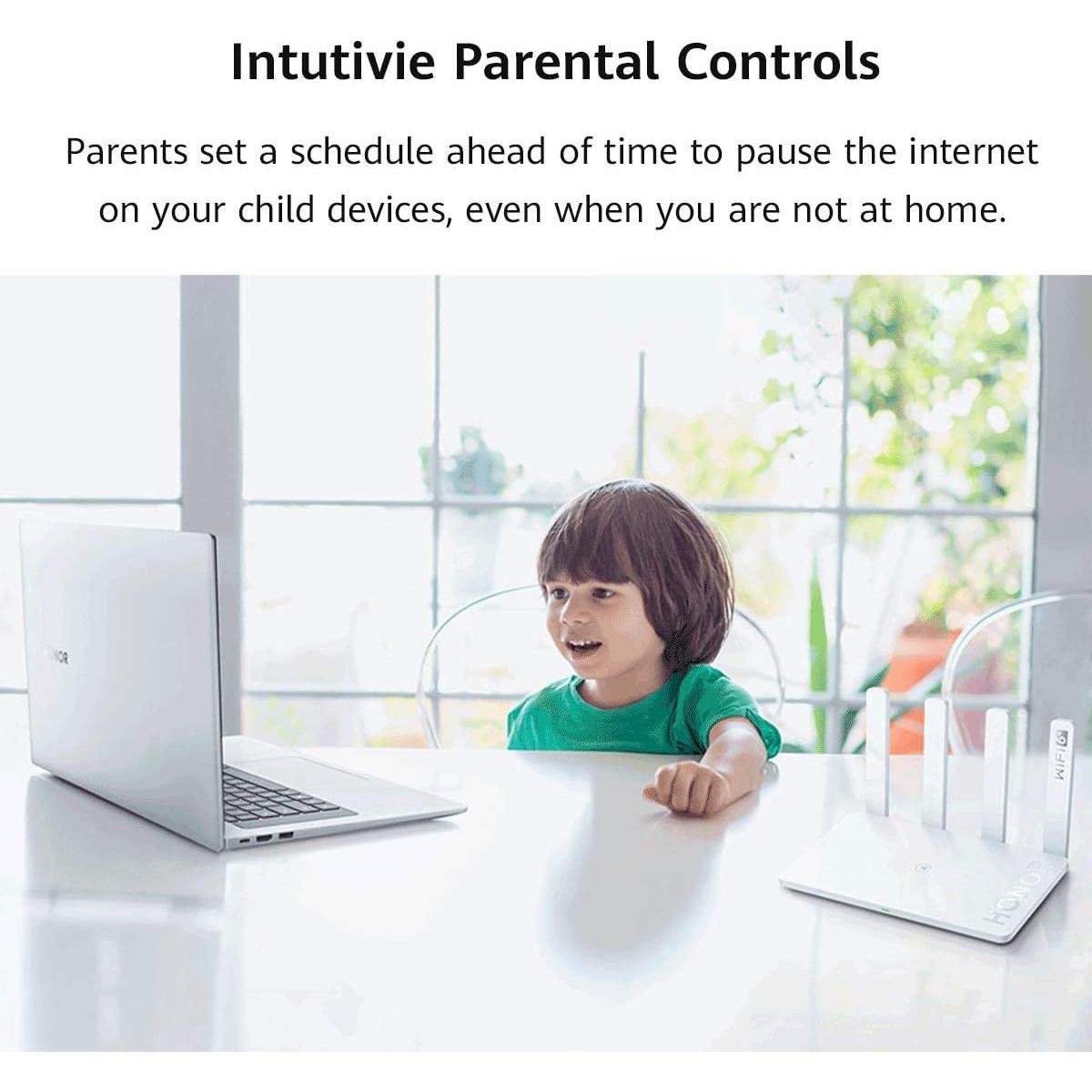 Router Inalámbrico HONOR 3 WiFi 6 Plus 3000Mbps Doble Núcleo