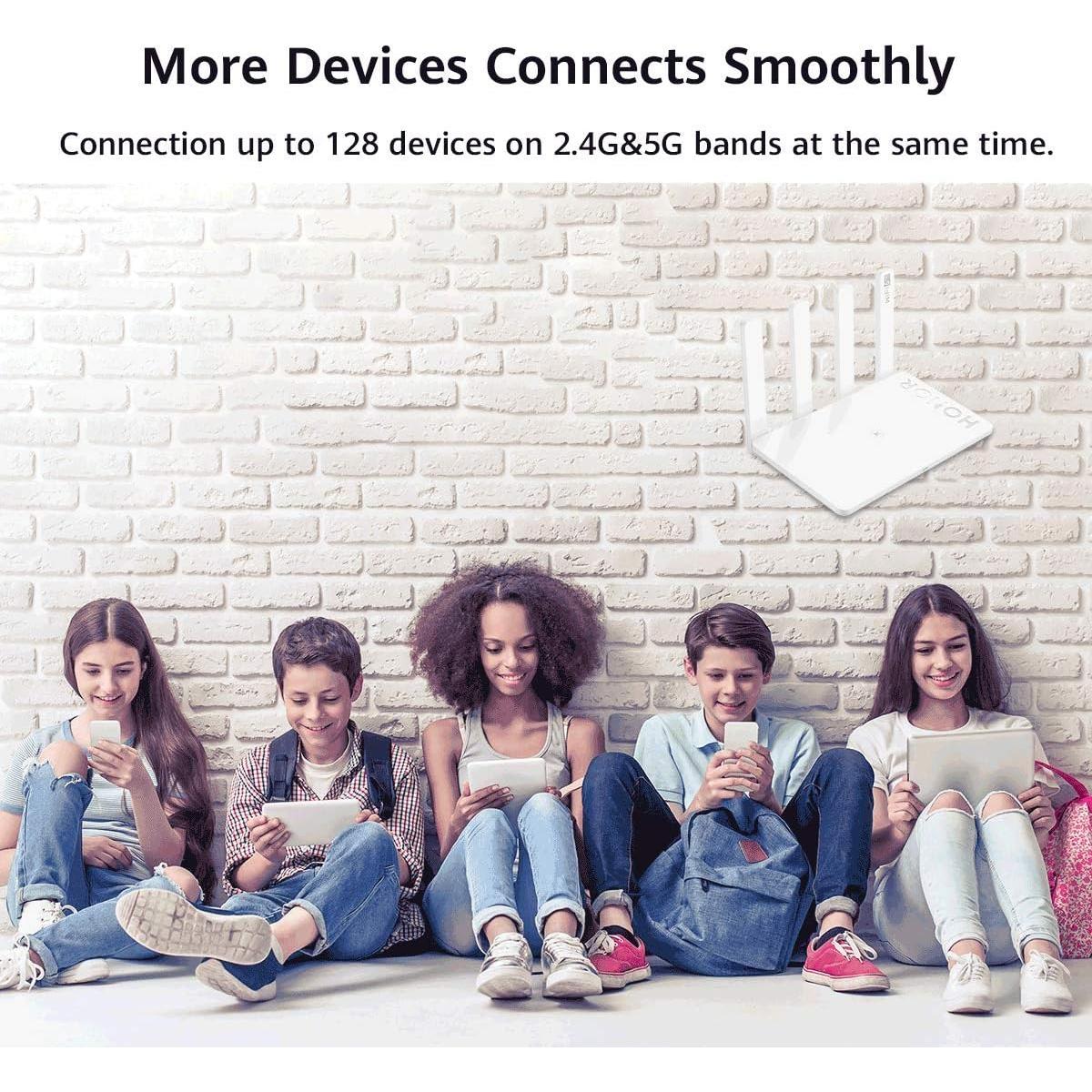 Router Inalámbrico HONOR 3 WiFi 6 Plus 3000Mbps Doble Núcleo