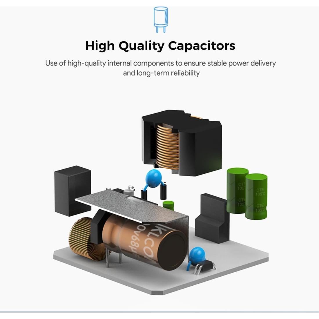 Cargador USB-C 20W Ubiquiti AmpliFi AFI-HD Compatible