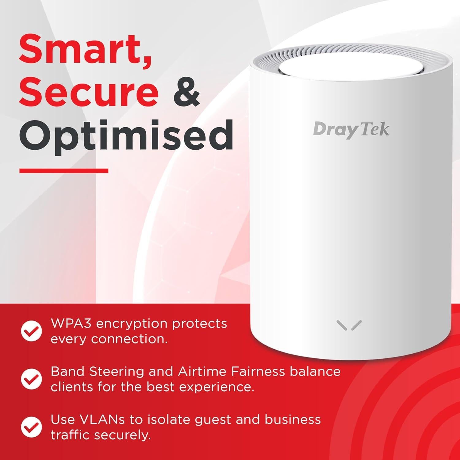 Punto de Acceso Inalámbrico DrayTek Vigor AP805 Wi-Fi 6 AX3000