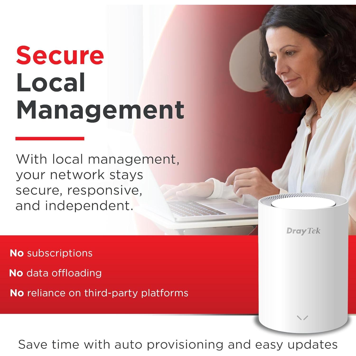 Punto de Acceso Inalámbrico DrayTek Vigor AP805 Wi-Fi 6 AX3000