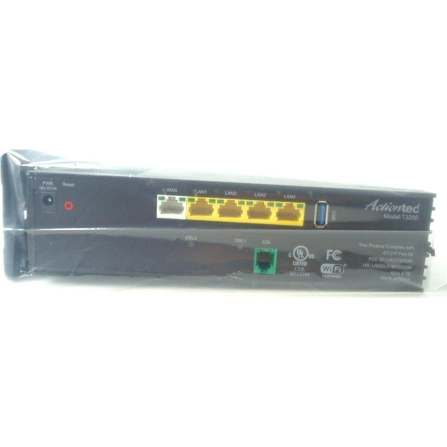 Router Módem Inalámbrico Actiontec T3200 1 Gbps DSL Renovado