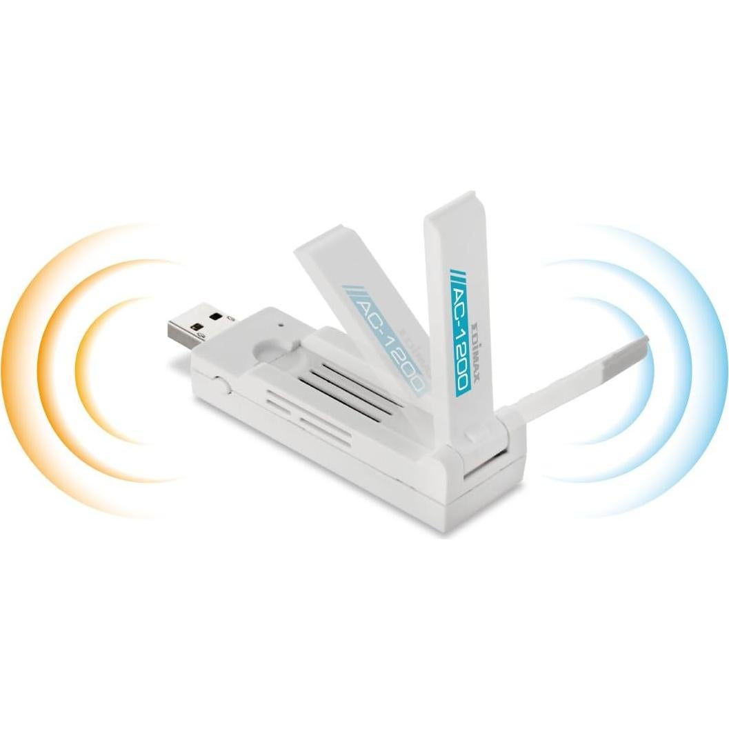 Adaptador Wi-Fi Doble Banda EDiMAX EW-7822UAC AC1200 USB 3.0