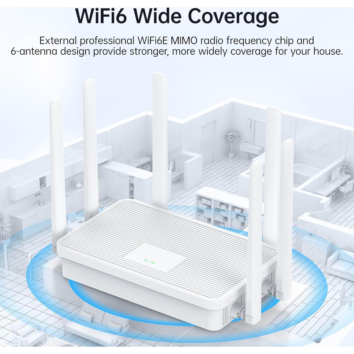 Kit Puente Inalámbrico UeeVii CPE5824 2.4G 5.8G 5KM IP65