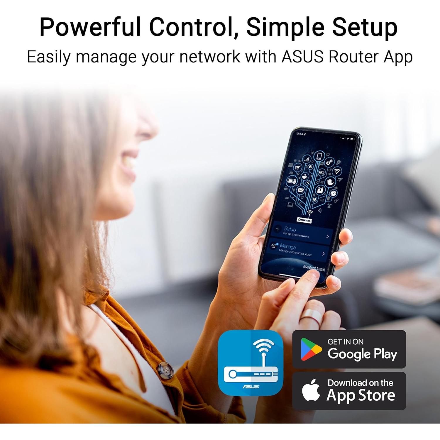 Router de Viaje ASUS RT-BE58 Go WiFi 7 3600 Mbps USB-C