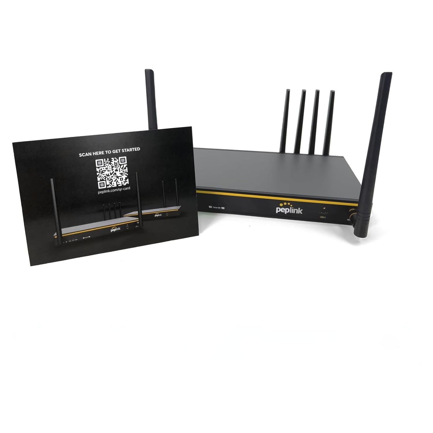 Enrutador WiFi 5G Peplink B One - Doble WAN Gigabit 1Gbps