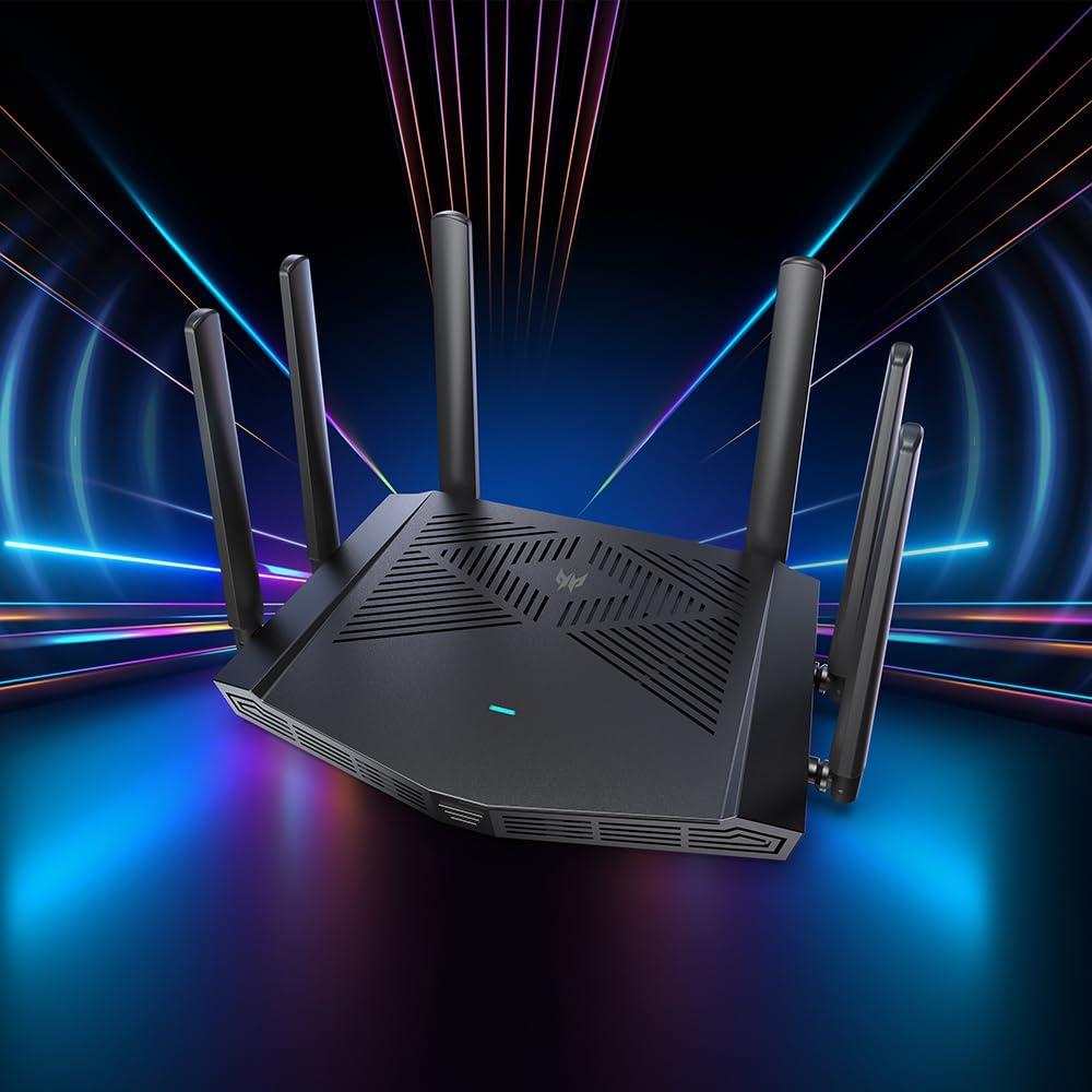 Router Gamer Acer Predator Connect W6x Wi-Fi 6 AX6000