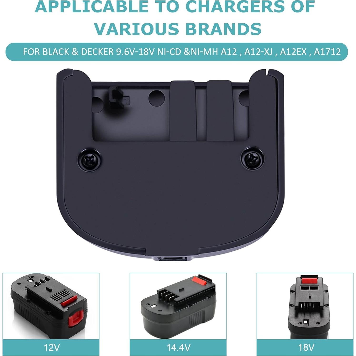 Cargador de Baterías 7.2-18V Black & Decker 90556254-01