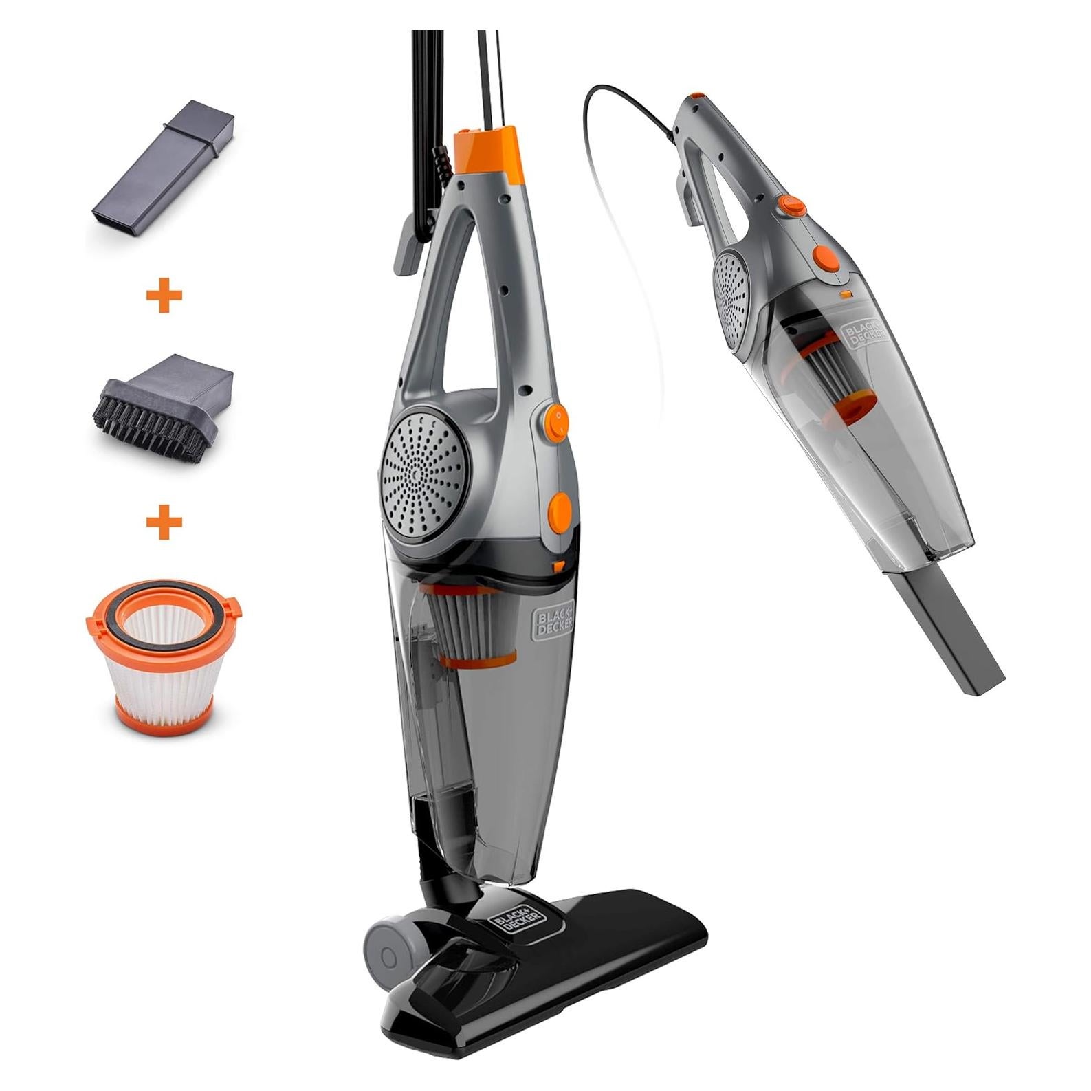 Aspiradora 3 en 1 BLACK+DECKER BDXHHV005G Gris