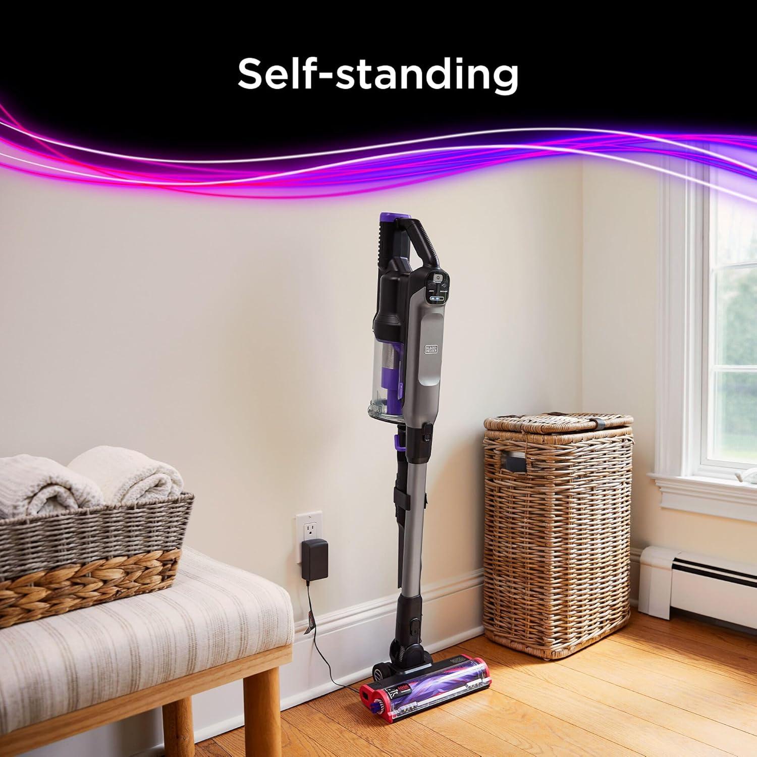 Aspiradora de Varilla Sin Cable BLACK+DECKER 24V 0.75L