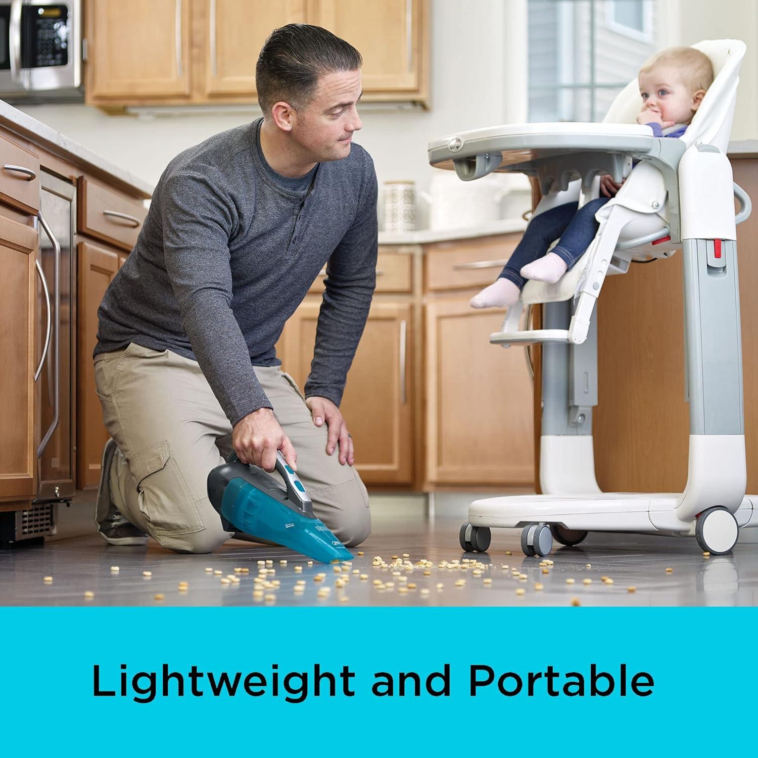 Aspiradora de mano BLACK+DECKER HLWVA325J21 húmeda/seca