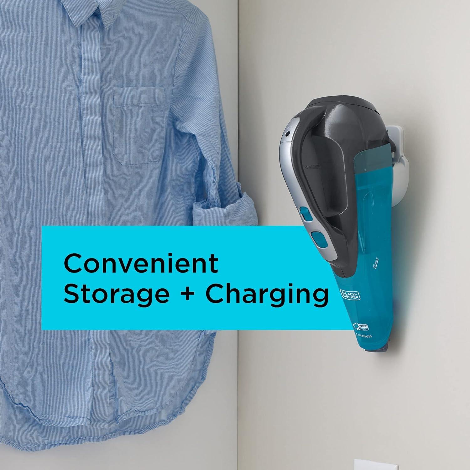 Aspiradora de mano BLACK+DECKER HLWVA325J21 húmeda/seca