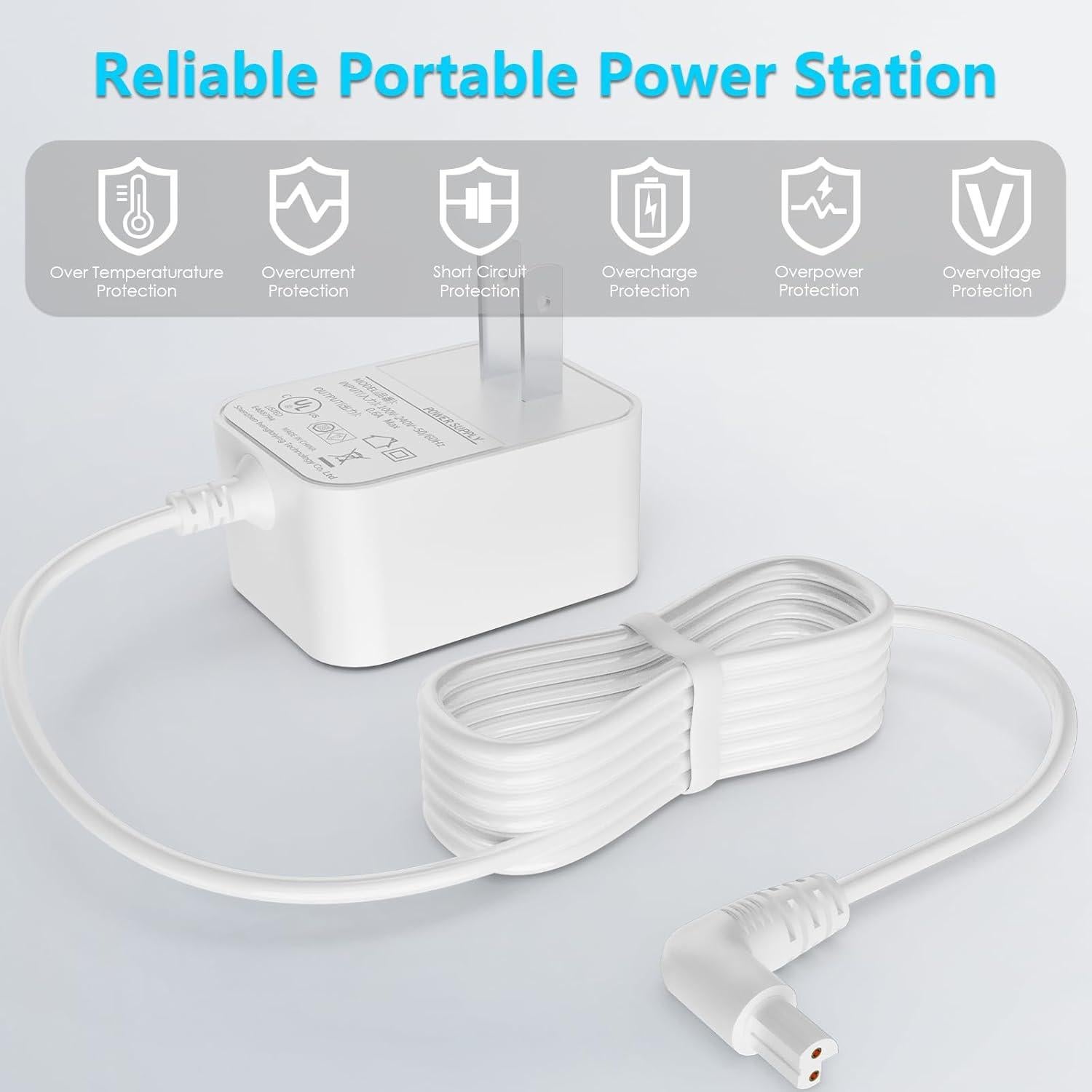 Cargador Black+Decker BHFEA420J BHFEA520J 180 cm Inalámbrico