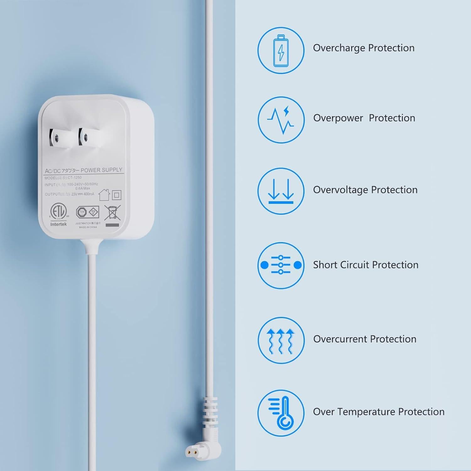 Cargador 23V Black+Decker N511997 para Aspiradora Mano