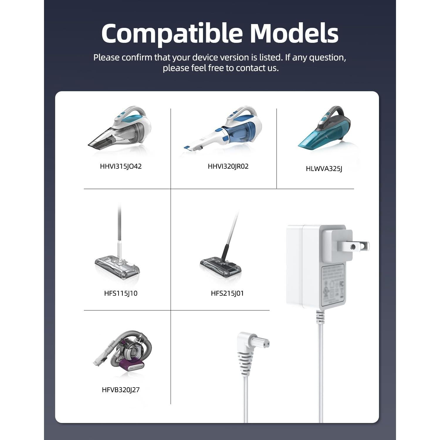 Cargador 15V Black and Decker Dustbuster 2.25W Max