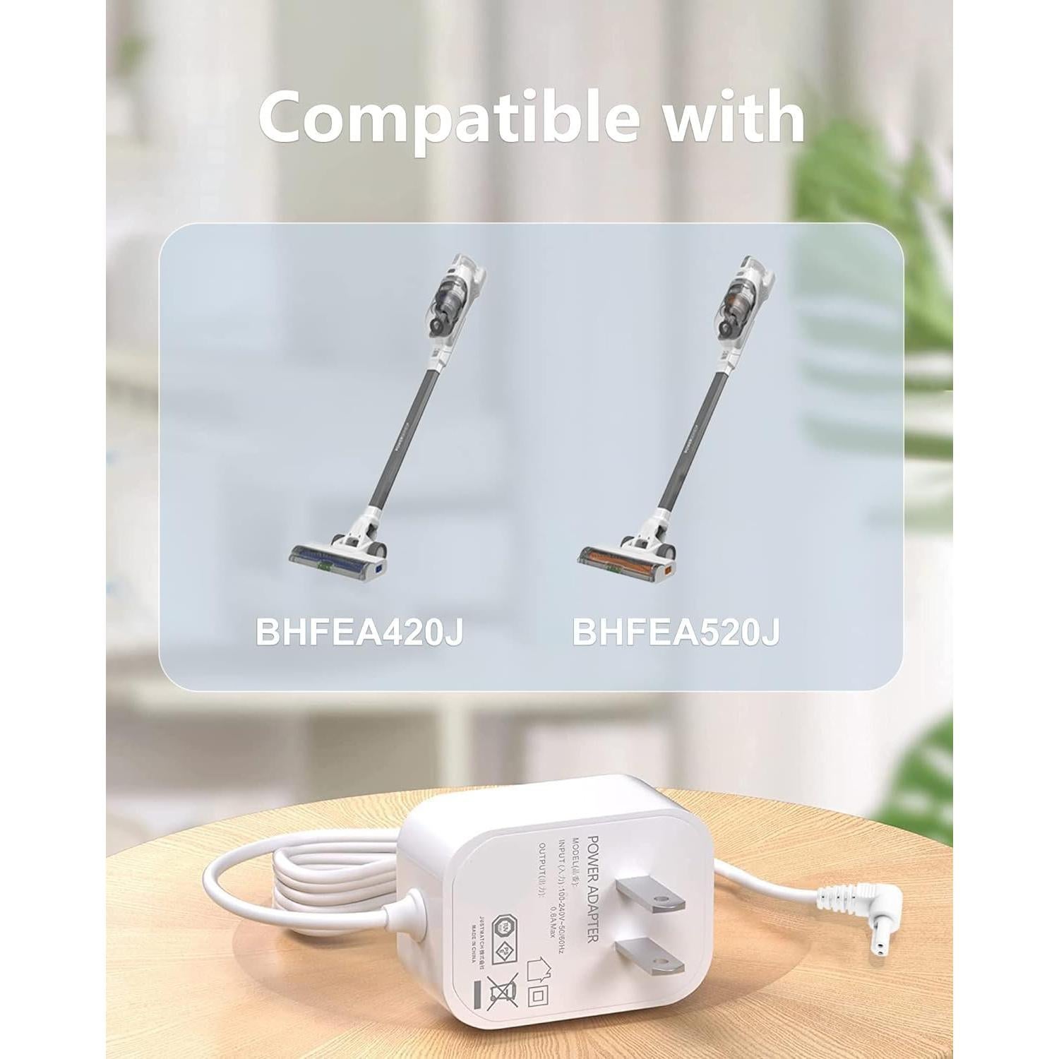 Cargador para Aspiradora Black+Decker POWERSERIES+ 1.80m