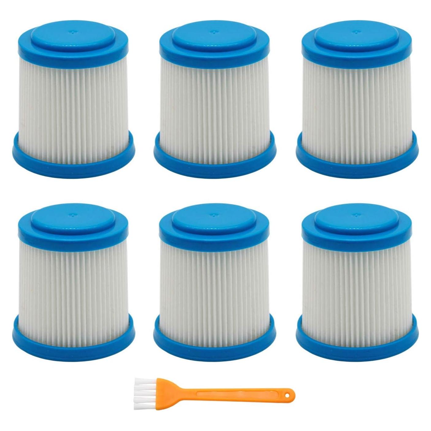 Filtros de Reemplazo VPF20 Lemige 6 Paquetes para Aspiradora