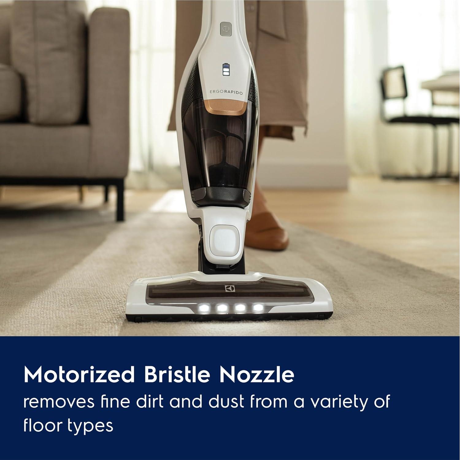 Aspiradora Inalámbrica Electrolux Ergorapido 2-en-1 3.4 kg