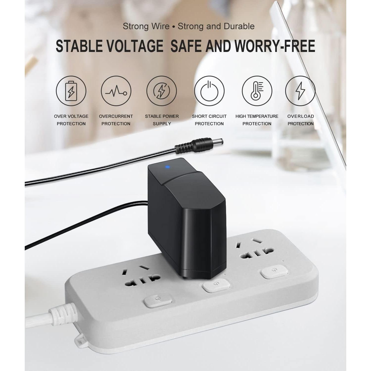 Adaptador de Corriente AC 12V 2A WindSwallow para Routers